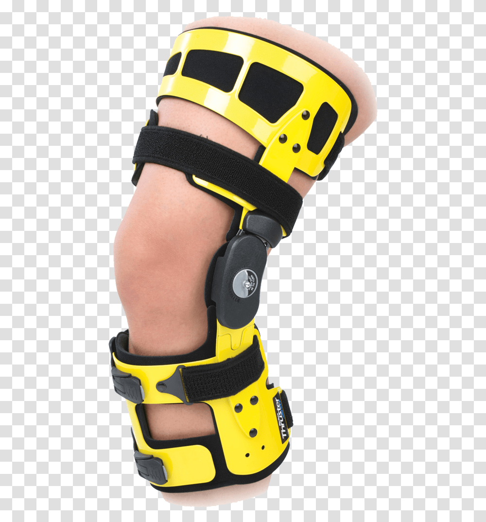 Custom Made Oa Knee Brace, Helmet, Apparel, Person Transparent Png