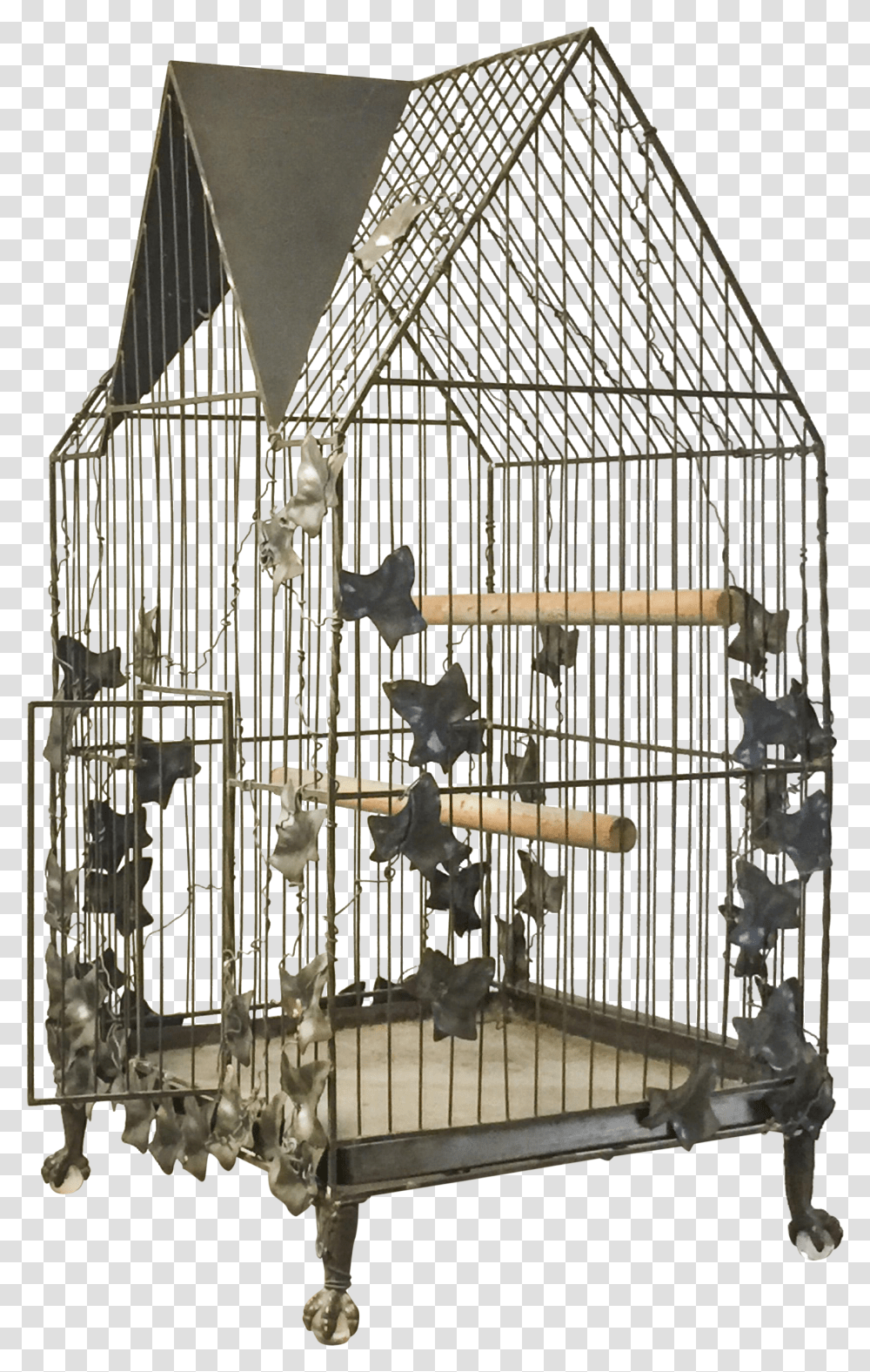 Custom Made Steel Bird Cage Vertical, Animal, Finch, Trophy Transparent Png