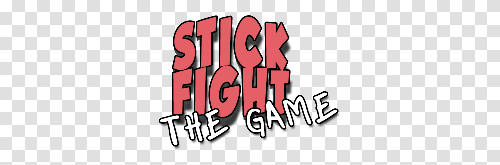 Custom Made Stick Fight Logo For Thumbnails Stickfight Illustration, Text, Alphabet, Word, Label Transparent Png