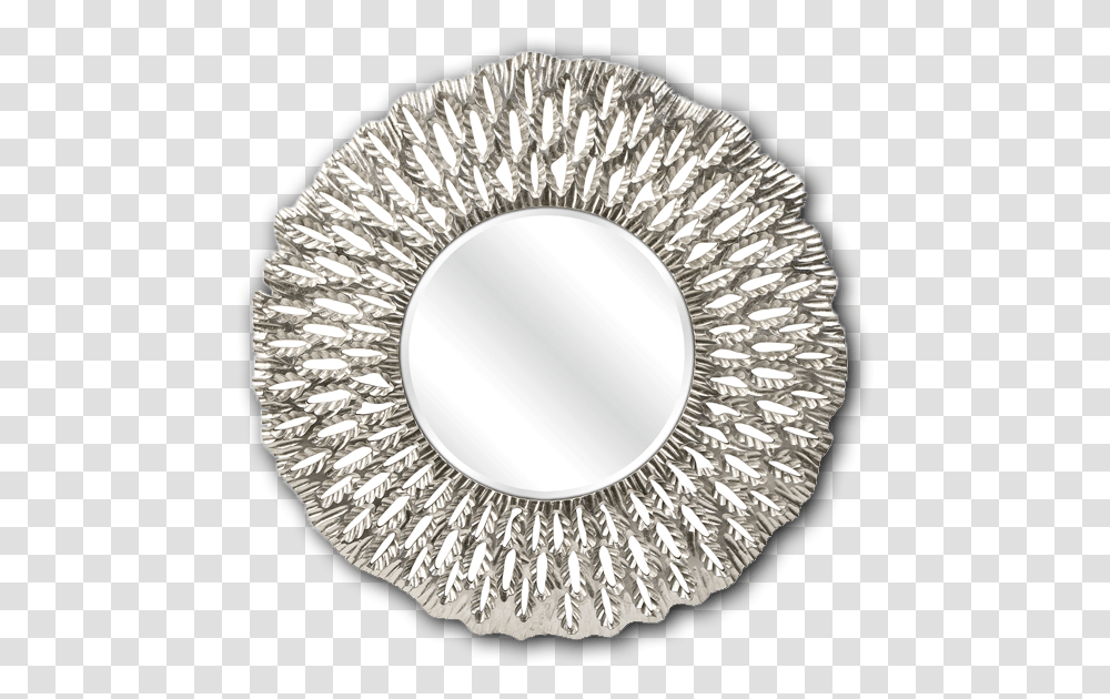 Custom Mirrors Circle, Lamp, Lace Transparent Png