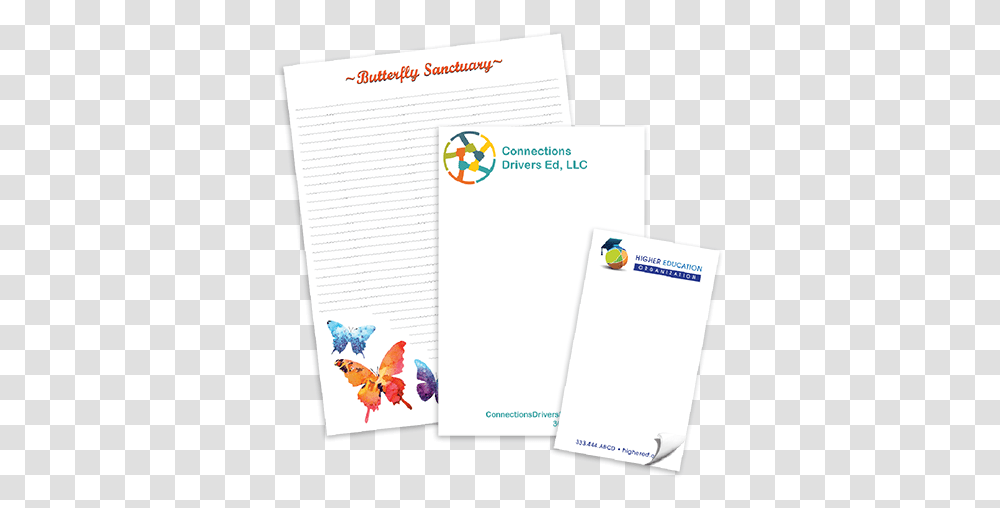 Custom Notepads From Horizontal, Flyer, Poster, Paper, Advertisement Transparent Png