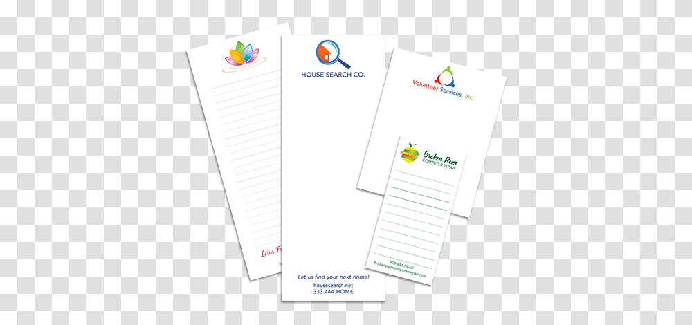 Custom Notepads From Vertical, Poster, Advertisement, Text, Flyer Transparent Png