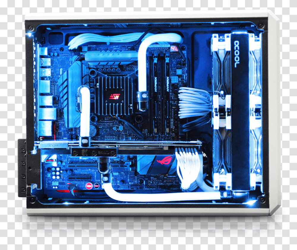 Custom Pc, Computer, Electronics, Machine, Train Transparent Png