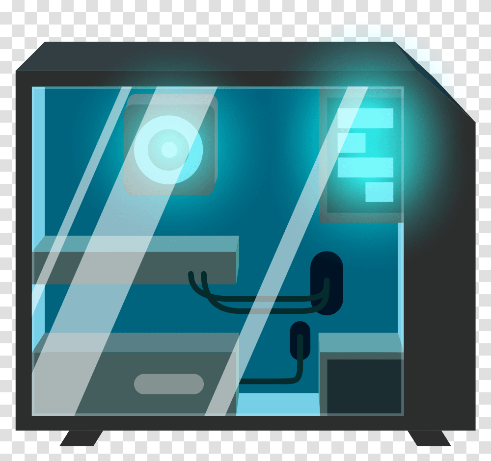 Custom Pc, Monitor, Screen, Electronics, Display Transparent Png