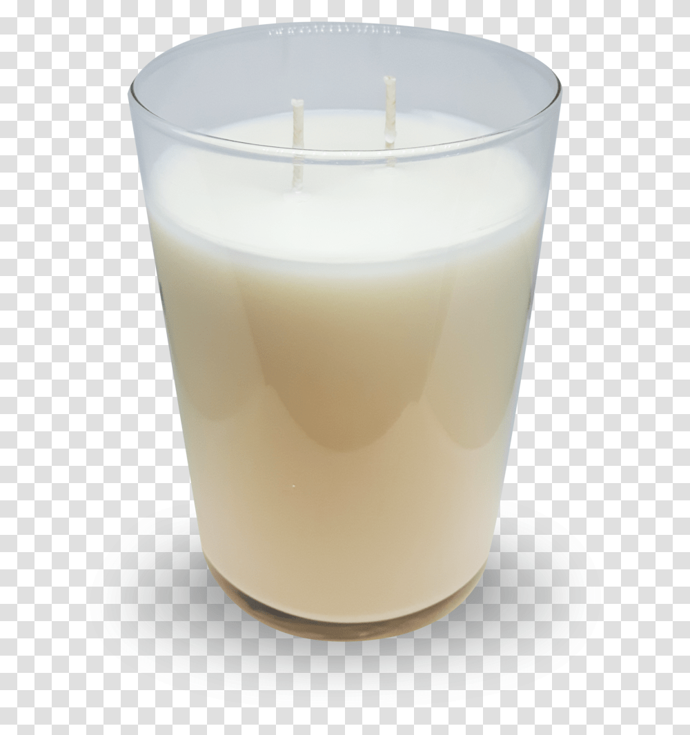 Custom Photo 2 Wick Candle Download Candle, Milk, Beverage, Drink Transparent Png