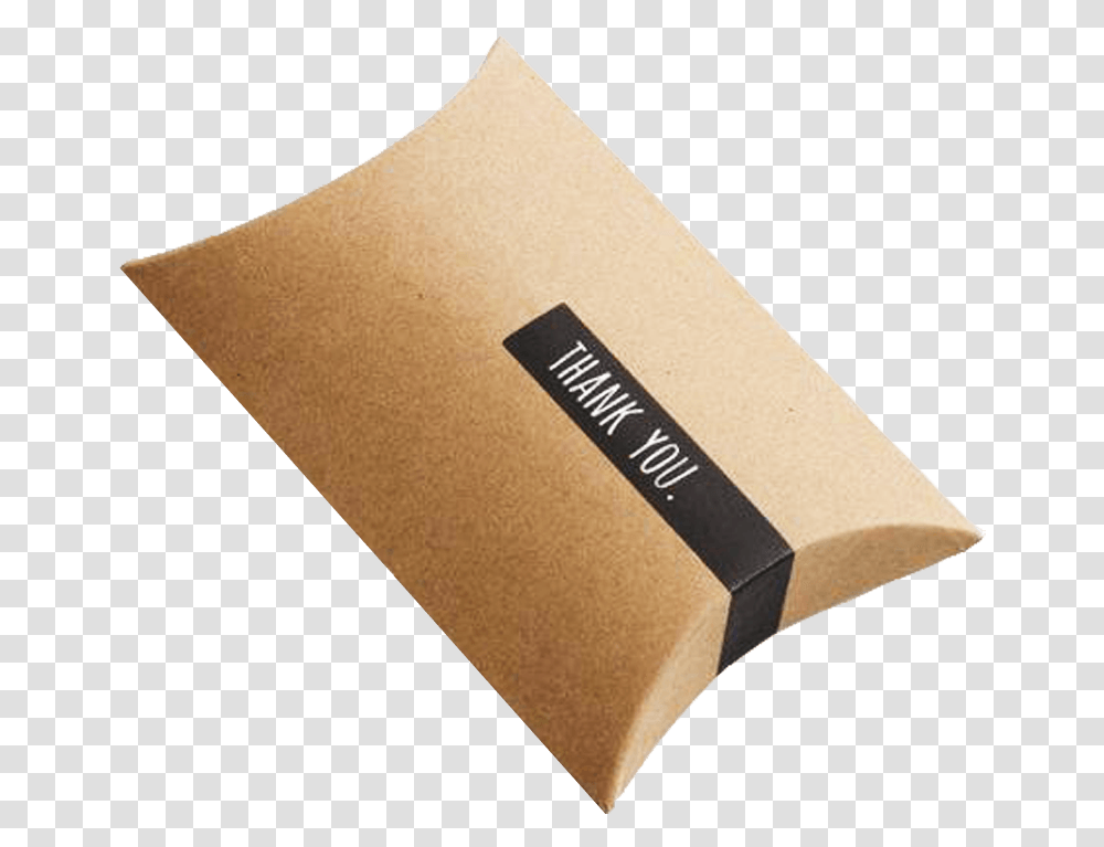 Custom Pillow Boxes Kraft Pillow Boxes, Business Card, Paper, Cardboard Transparent Png