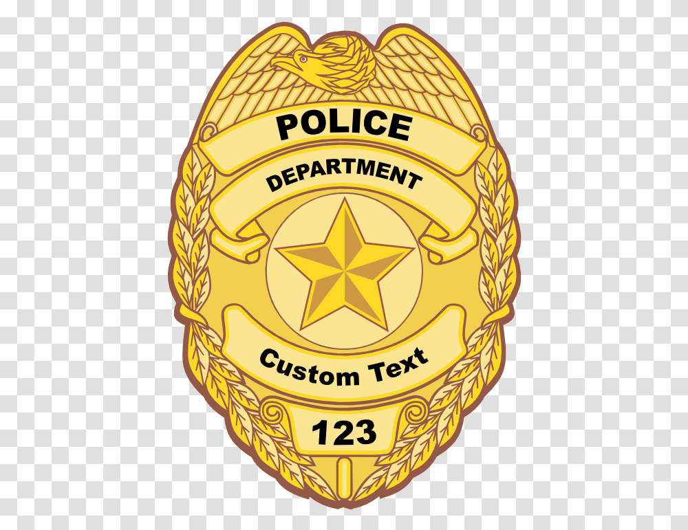 Custom Police Badge Magnet Police Badge, Logo, Symbol, Trademark, Helmet Transparent Png