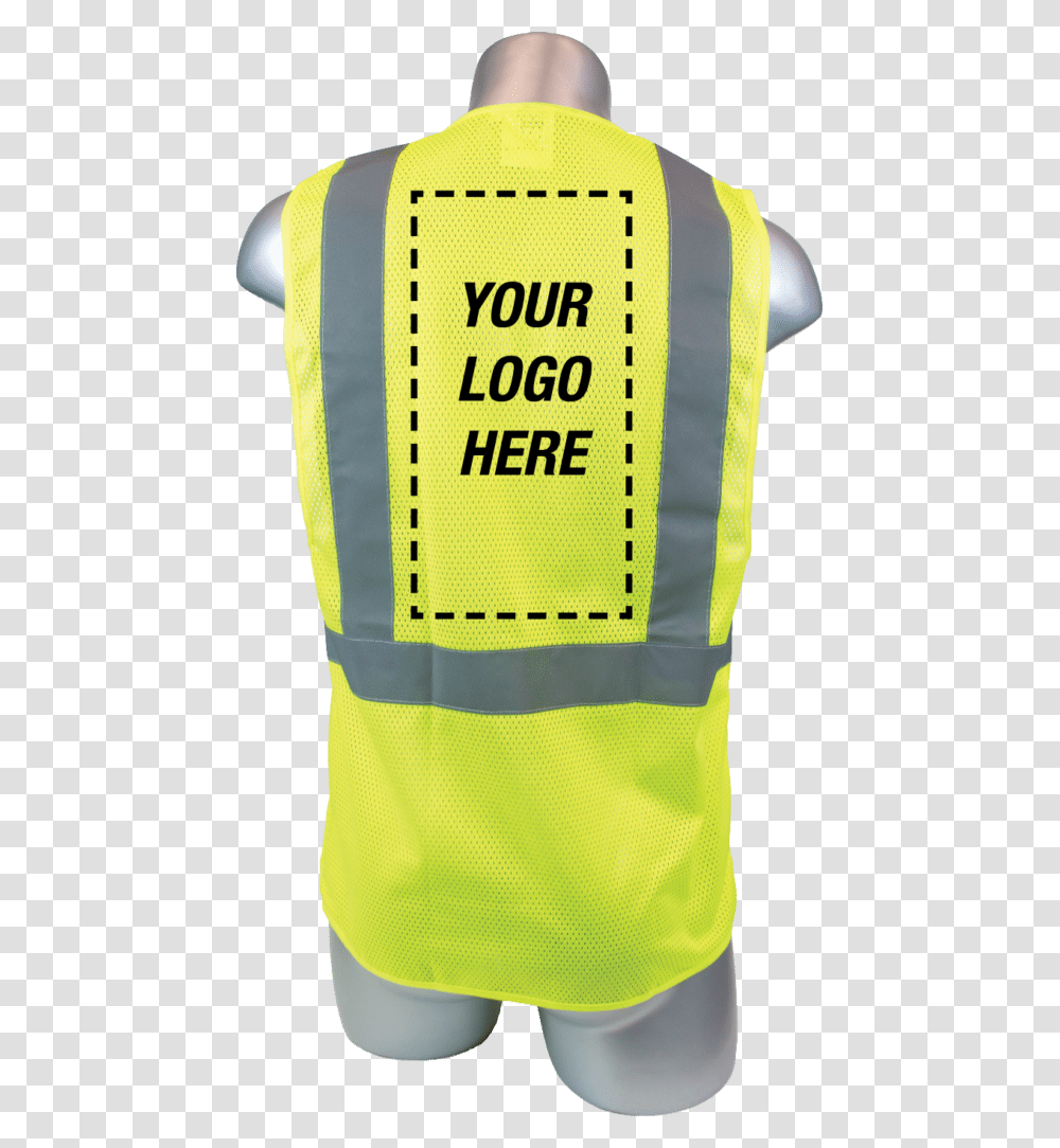 Custom Printed High Visibility Yellow Field Vest Vest, Bib Transparent Png