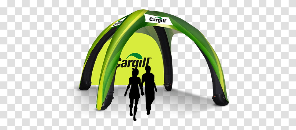 Custom Printed Inflatable Tent, Person, Helmet, Word Transparent Png