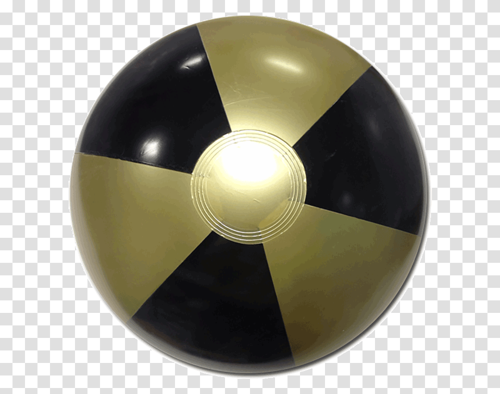 Custom Printed Logo High Quality Gold Beach Ball For Black And Gold Beach Balls, Disk, Helmet, Apparel Transparent Png