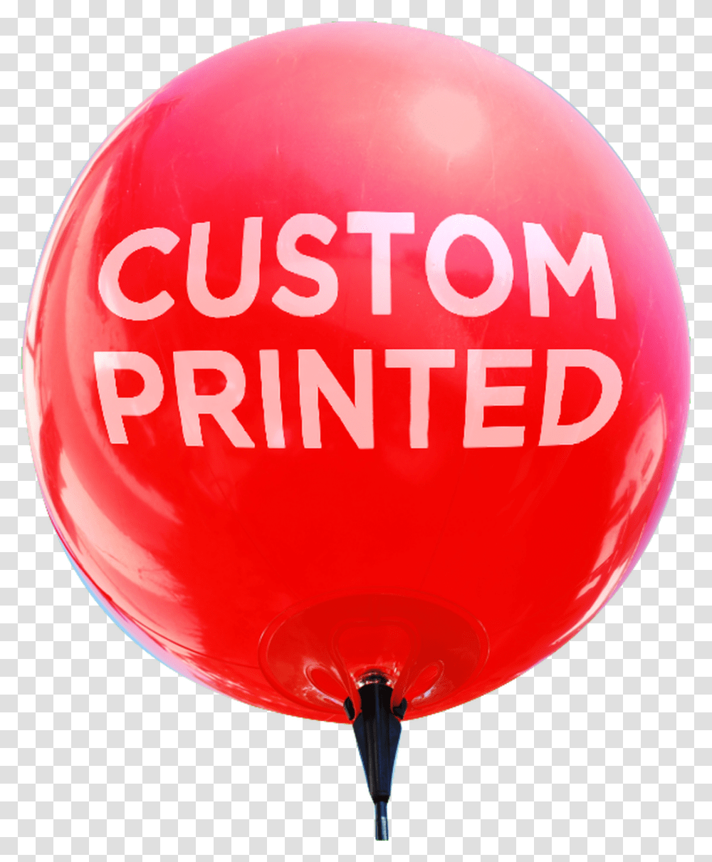 Custom Printed Outdoor Balloons Balloon, Sphere, Inflatable Transparent Png