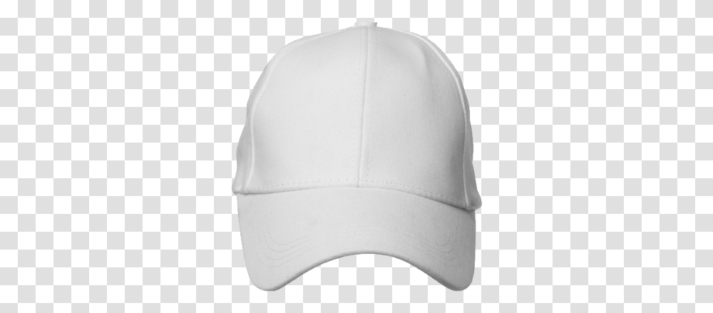 Custom Printed White Cap Baseball Cap, Clothing, Apparel, Hat Transparent Png