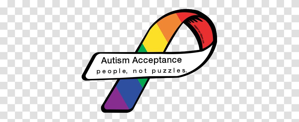Custom Ribbon Autism Acceptance P E O P L E N O T, Tape, Logo Transparent Png