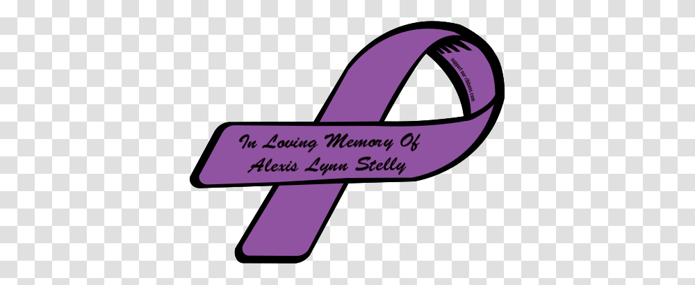 Custom Ribbon In Loving Memory Of Alexis Lynn Stelly, Tape, Outdoors Transparent Png