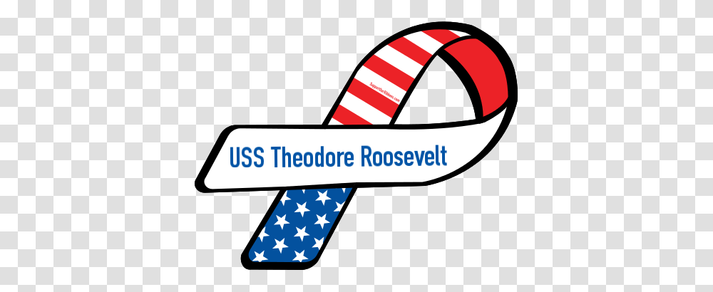 Custom Ribbon Uss Theodore Roosevelt, Flag, Apparel Transparent Png