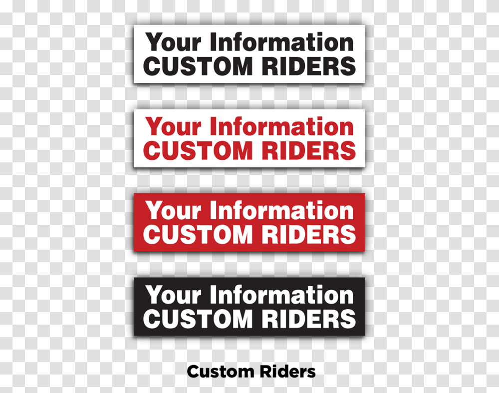 Custom Rider Parallel, Label, Word, Alphabet Transparent Png