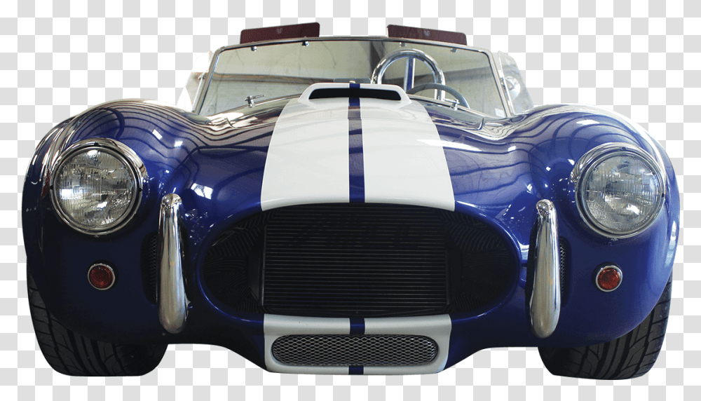 Custom Shelby Cobra Kit Cars Ultimate Classic Boerne Classic Cars Front View, Vehicle, Transportation, Sports Car, Hot Rod Transparent Png