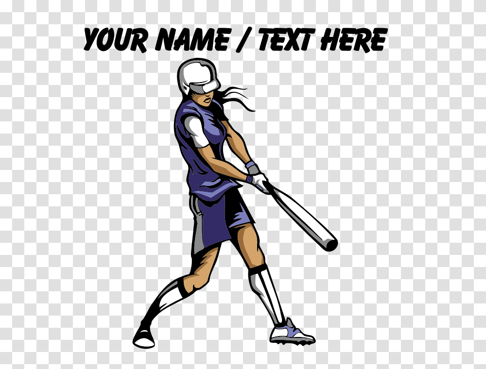 Custom Softball Batter T Shirt, Person, Human, People, Helmet Transparent Png