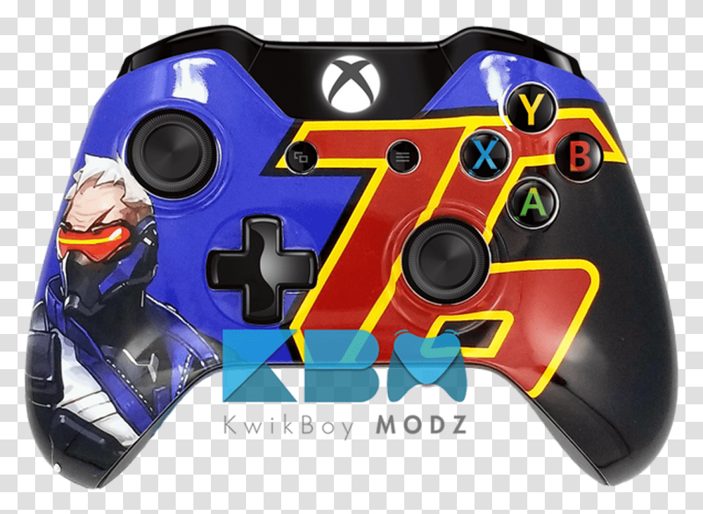 Custom Soldier 76 Xbox One Controller Pokemon Controller For Xbox One, Clothing, Helmet, Electronics, Transportation Transparent Png
