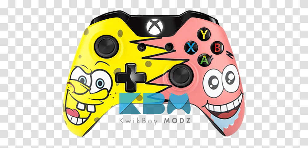 Custom Spongebob Vs Patrick Xbox One Controller, Electronics, Leisure Activities, Outdoors Transparent Png