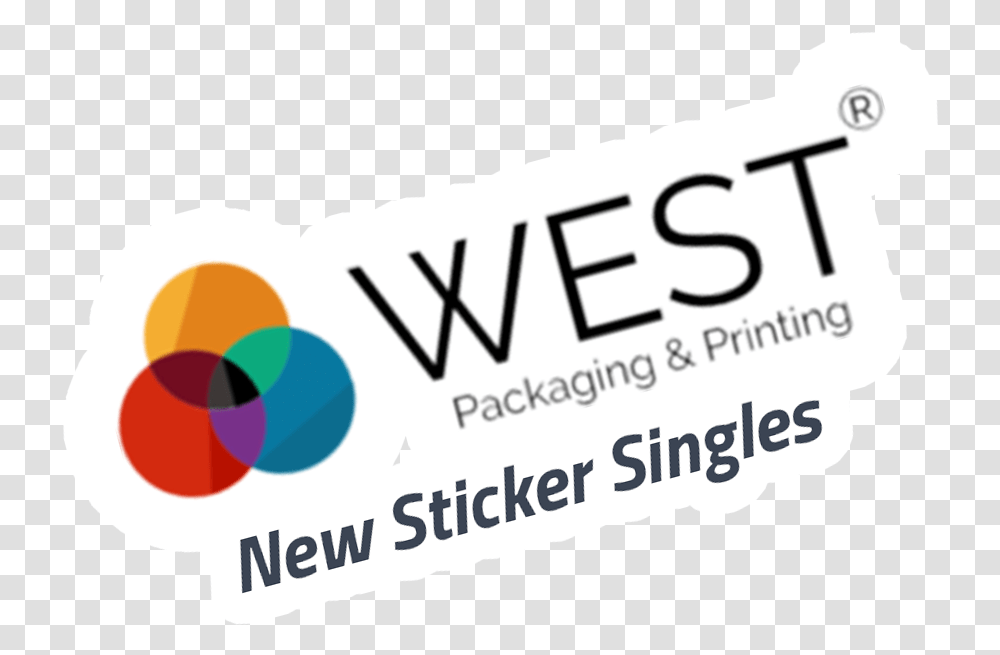 Custom Sticker Singles West Printer Graphic Design, Text, Label, Paper, Business Card Transparent Png