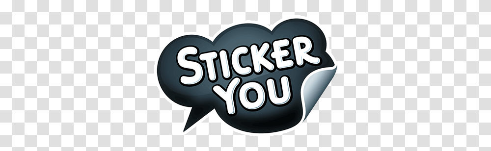 Custom Stickers Sticker You, Label, Text, Flyer, Symbol Transparent Png