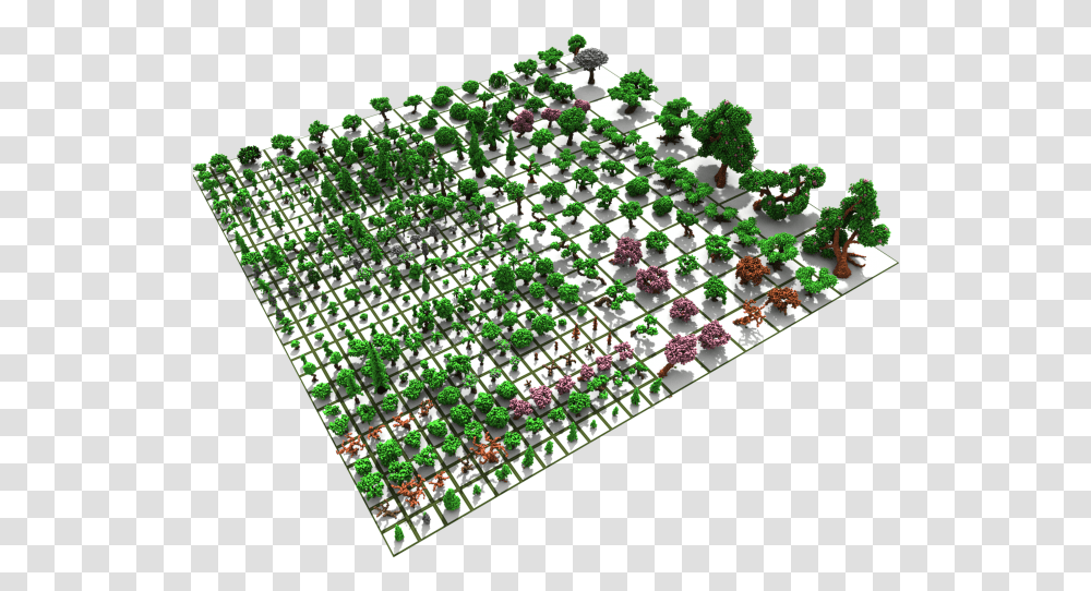 Custom Trees Download Custom Tree Minecraft Map, Green, Rug, Metropolis, City Transparent Png