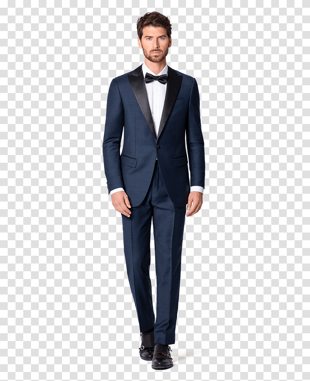 Custom Tuxedo Smoking Da Uomo, Suit, Overcoat, Person Transparent Png