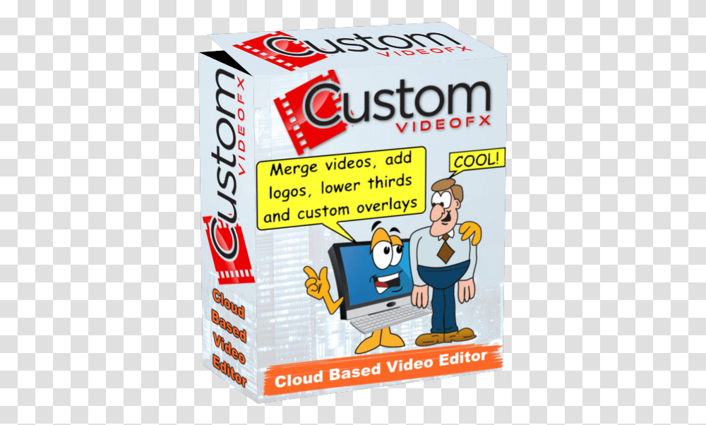Custom Video Fx Creation App Cartoon, Person, Text, Electronics, Flyer Transparent Png