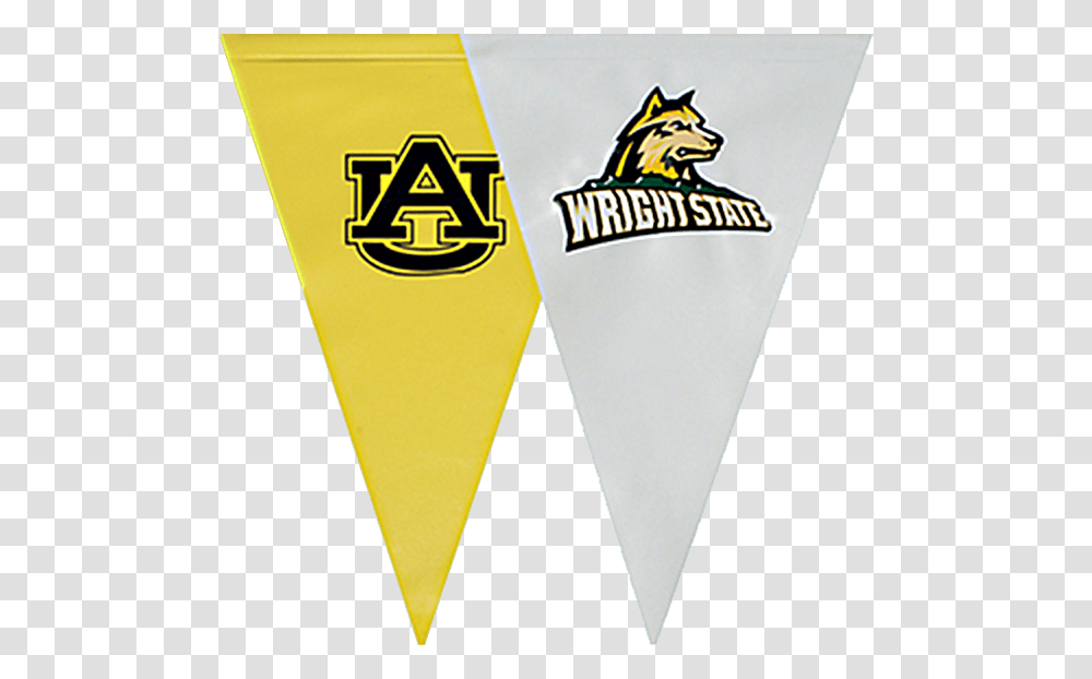 Custom Vinyl Backstroke Flag Vertical, Logo, Symbol, Trademark, Triangle Transparent Png