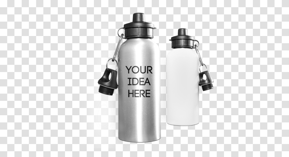 Custom Water Bottles Spreadshirt No Minimum Printed Water Bottle, Shaker Transparent Png