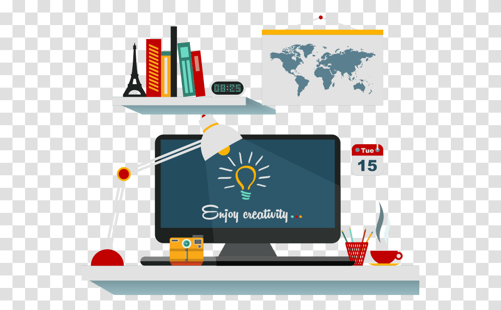 Custom Website Designing Creative Banner Design For Website, Monitor, Screen, Electronics, LCD Screen Transparent Png