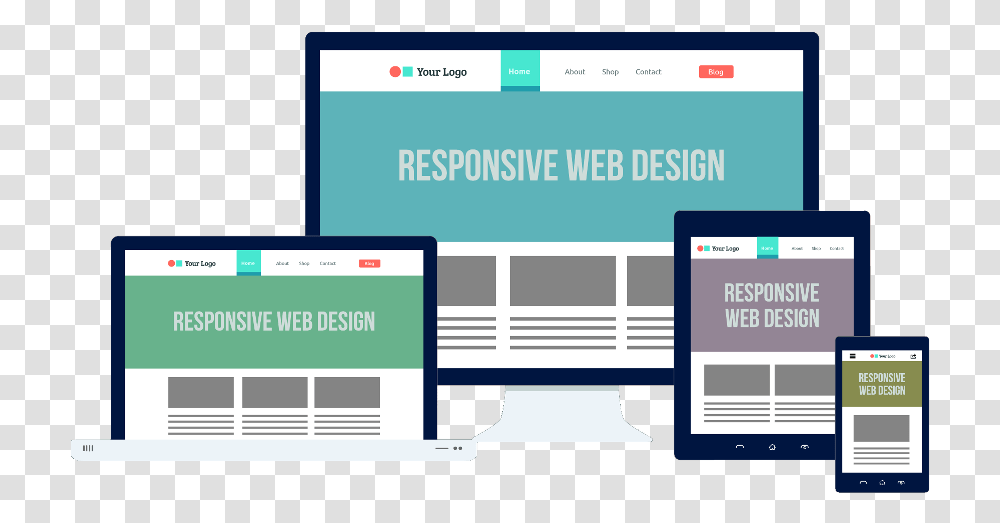 Custom Website Vs Wix Responsive Web Design Image Stock, Label, Computer, Electronics Transparent Png