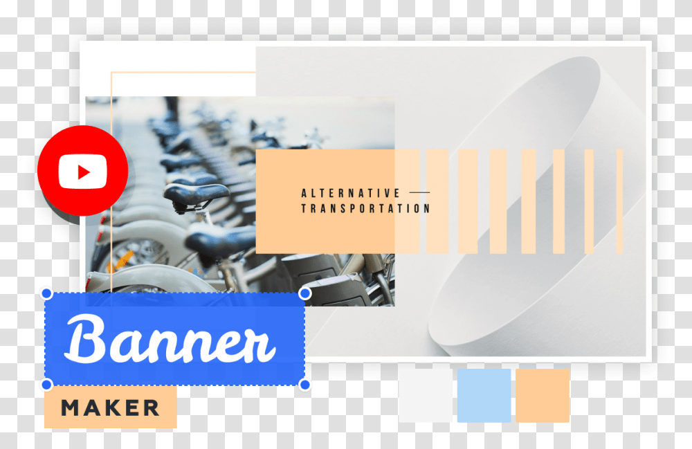 Custom Youtube Channel Art Examples Graphic Design, Poster, Advertisement, Bicycle, Vehicle Transparent Png