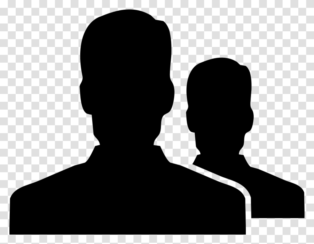 Customer Icon My Friend Icon, Silhouette, Person, Human, Crowd Transparent Png