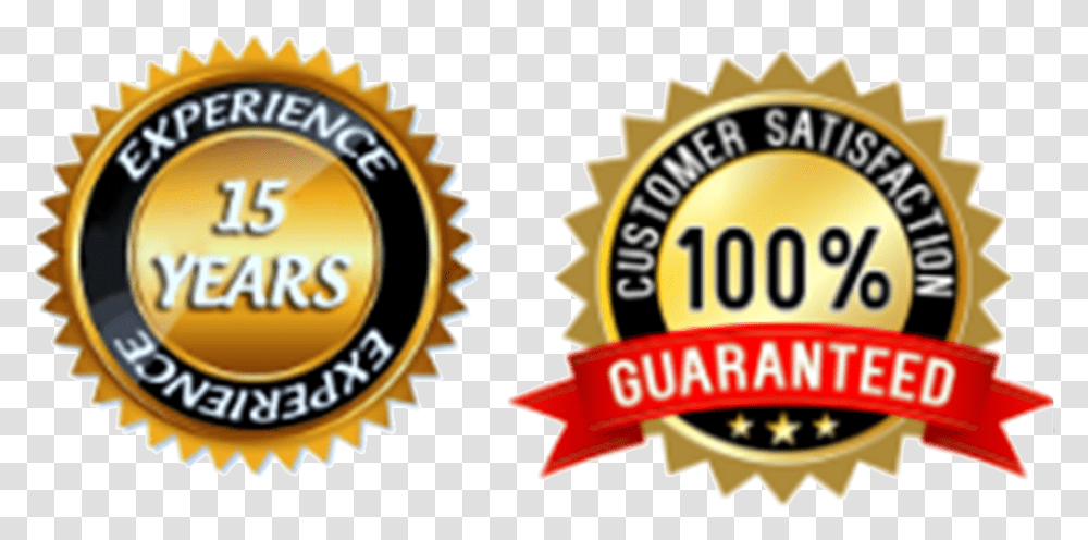 Customer Satisfaction Guarantee, Label, Logo Transparent Png