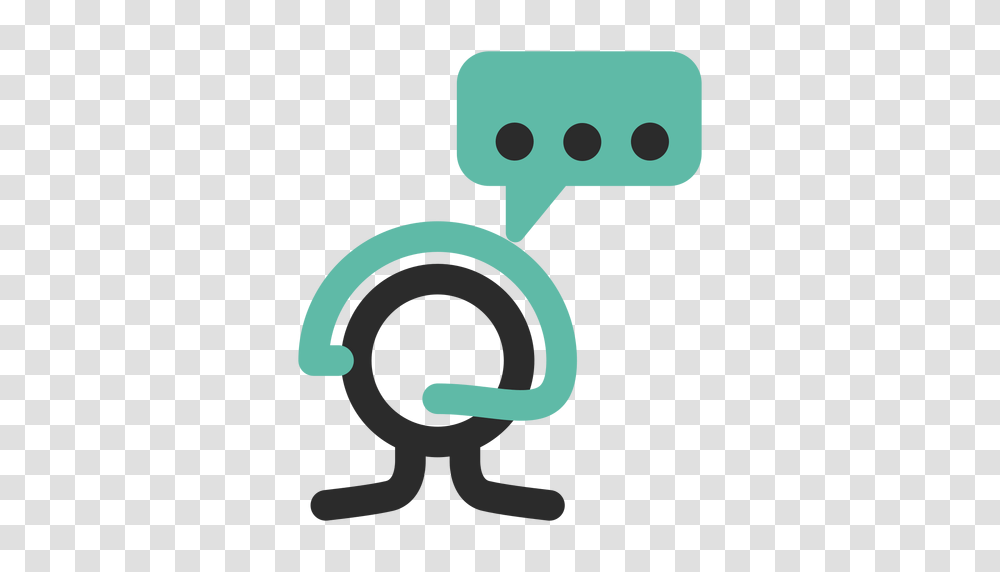 Customer Service Colored Stroke Icon, Number, Sign Transparent Png