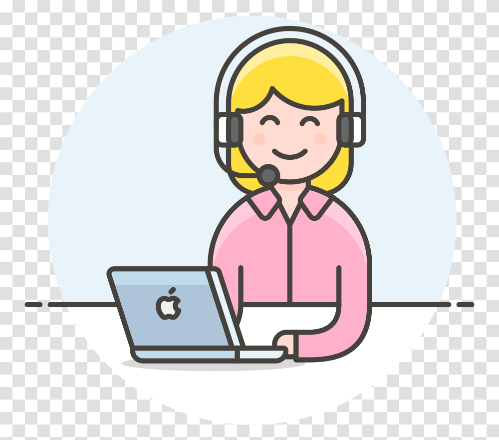Customer Service Woman Icon Customer Service Icon Woman, Female, Outdoors, Girl Transparent Png