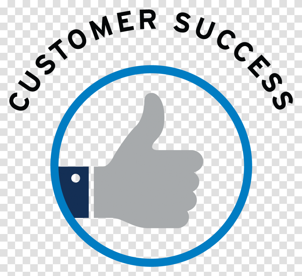 Customer Success Icon, Thumbs Up, Finger, Hand Transparent Png