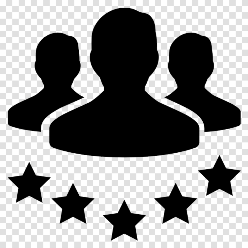 Customers Icon Target Audience Background, Silhouette, Outdoors, Nature Transparent Png