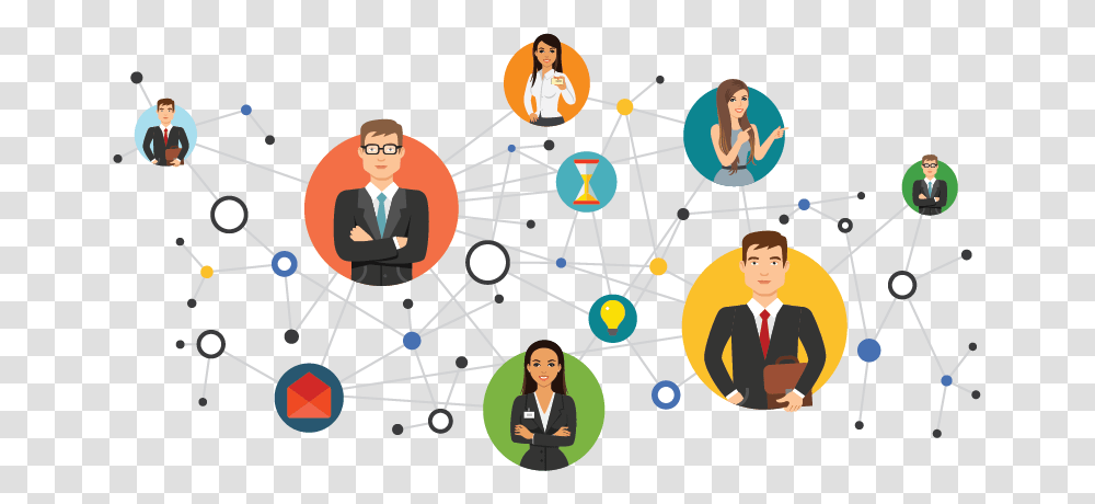 Customers, Network, Person, Human, Balloon Transparent Png