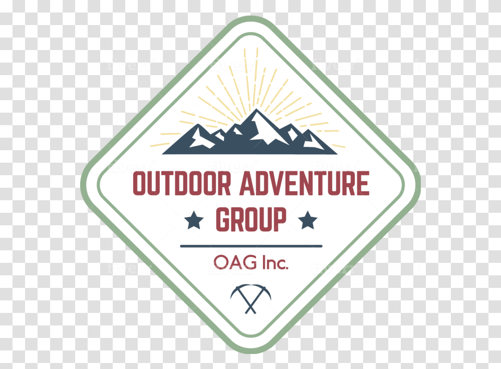 Customize Awesome Retro Adventure Logo Fiverr, Symbol, Road Sign, Triangle, Text Transparent Png