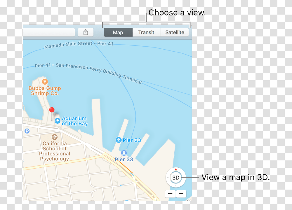 Customize Your Map View In Maps Apple Support Atlas, Electronics, GPS, Plot, Driving License Transparent Png