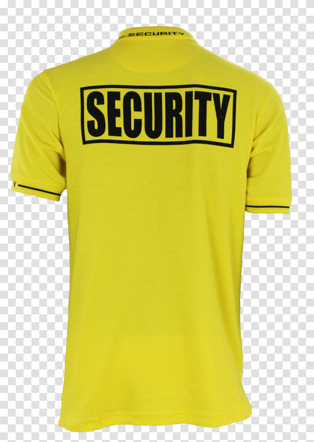 Customize Your Own Garments Yellow Security Polo Shirts, Apparel, Jersey, T-Shirt Transparent Png
