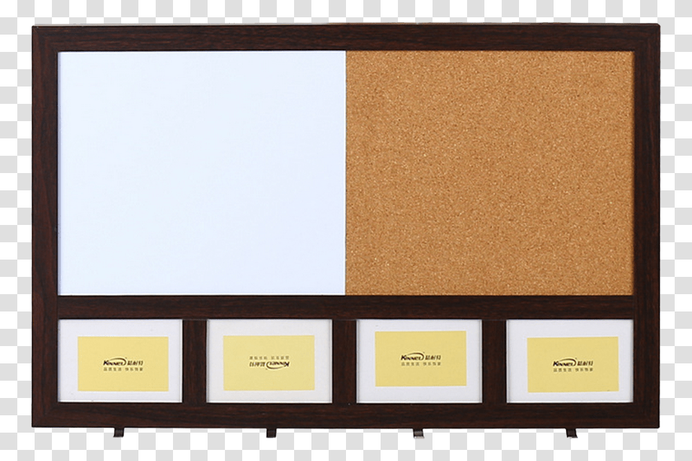 Customized Wooden Collage Photo Frame Whiteboard And Bulletin Board Combo, Interior Design, Indoors, Building Transparent Png