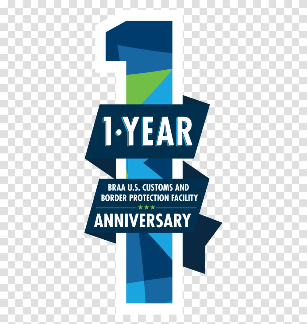 Customs And Border Protection 1 Year Anniversary Graphic Design, Poster, Advertisement, Flyer, Paper Transparent Png