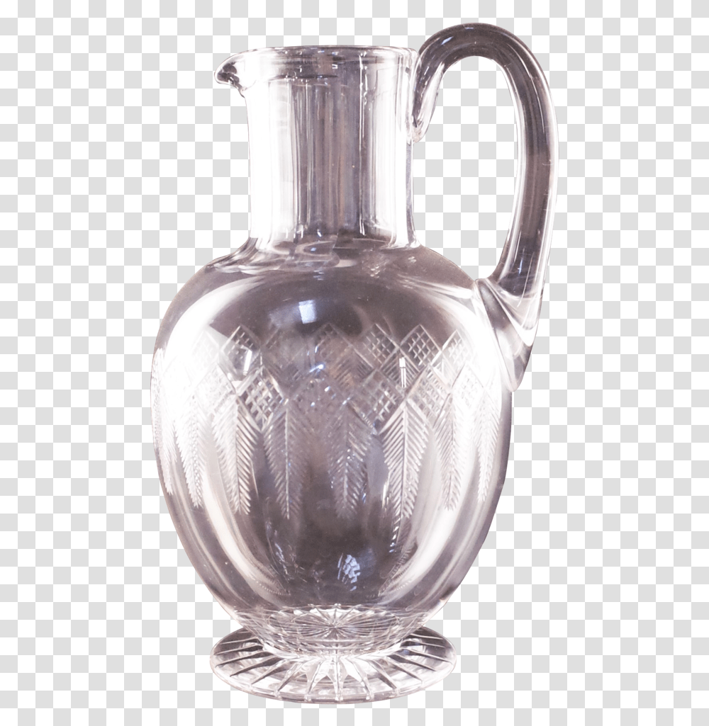 Cut Glass Water Jug Vase, Mixer, Appliance, Pottery Transparent Png