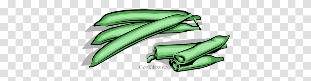 Cut Green Beans Royalty Free Vector Clip Art Illustration, Plant, Weapon, Weaponry Transparent Png