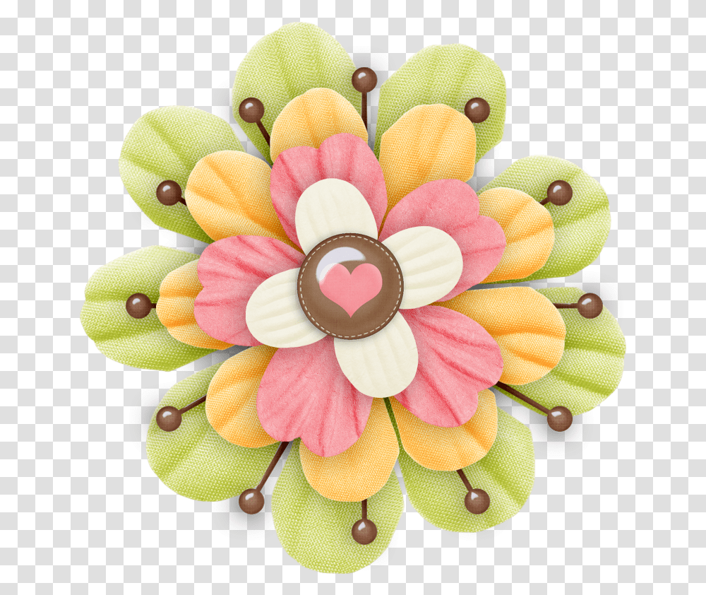 Cut Image Brother Scan And Diy Flowers Spring Flower, Jewelry, Accessories, Accessory, Brooch Transparent Png