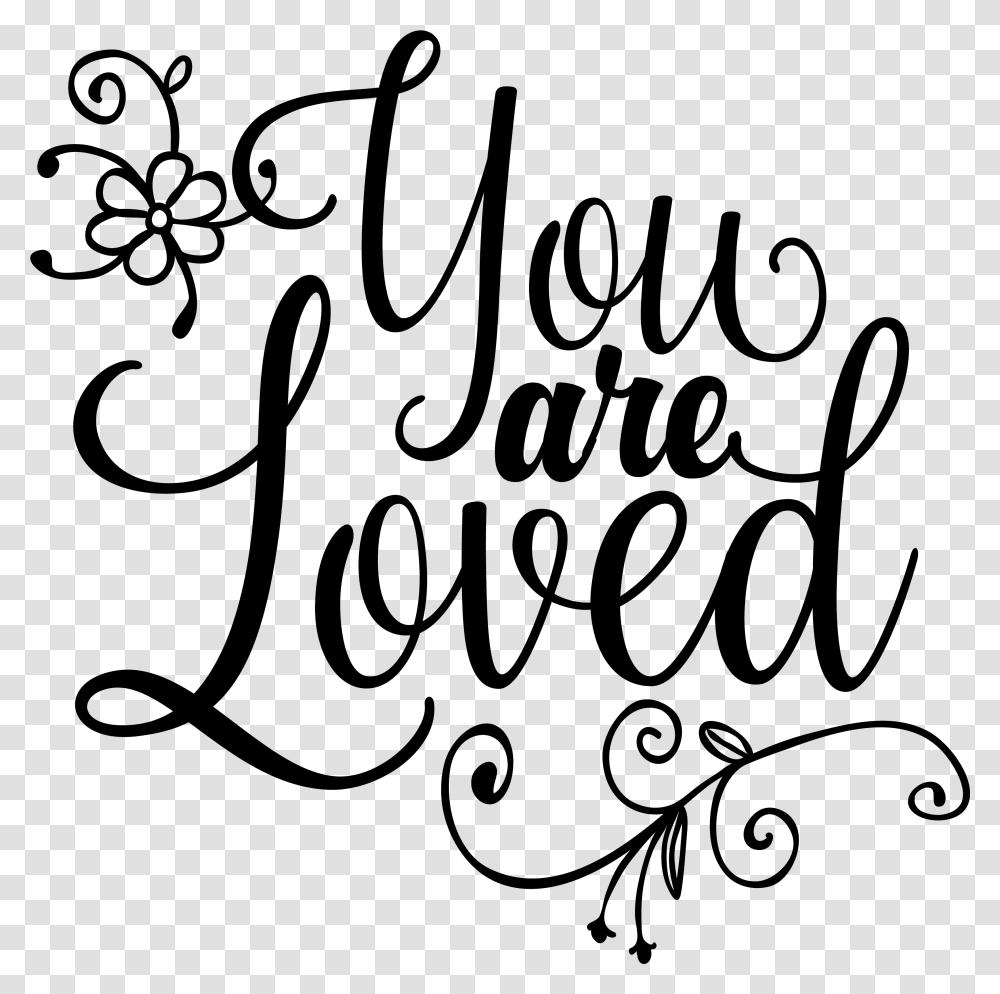 Cut Line You Are Loved Clip Art, Gray, World Of Warcraft Transparent Png